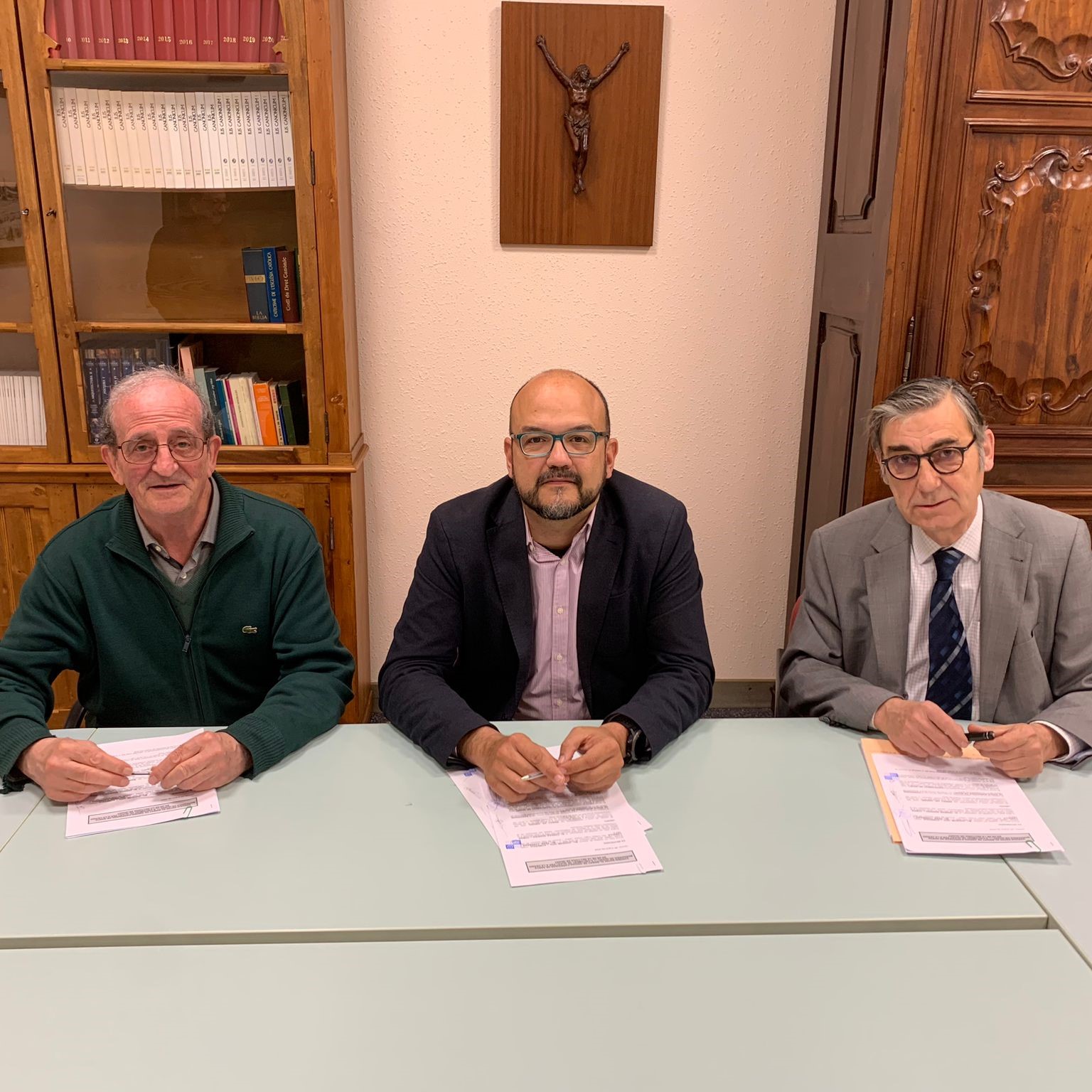 Signem un conveni amb el Bisbat de Girona i la parròquia de Santa Margarida de Quart per l’ús de la rectoria fins al 2047